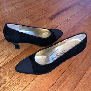 Ferragamo Black Heels